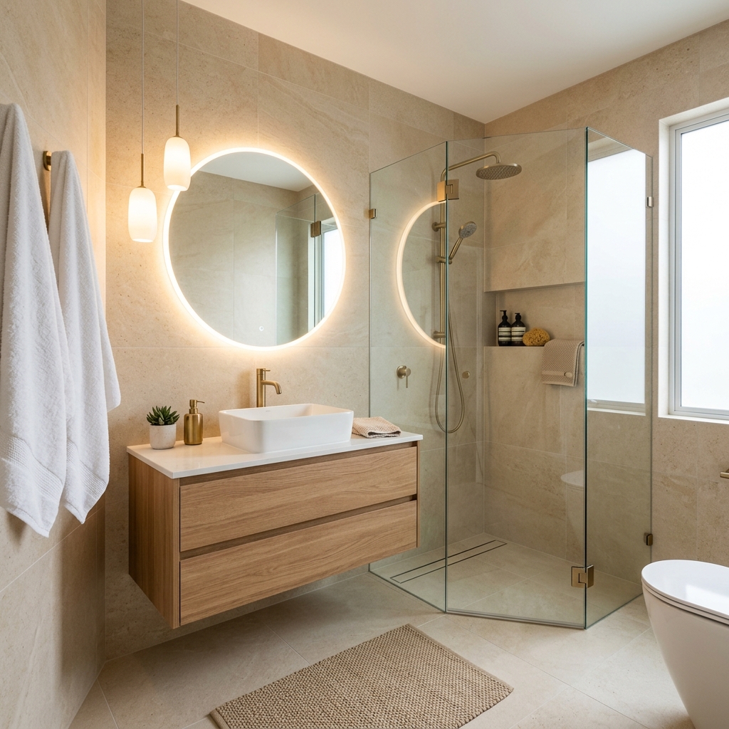 Rénovation salle de bain réalisée