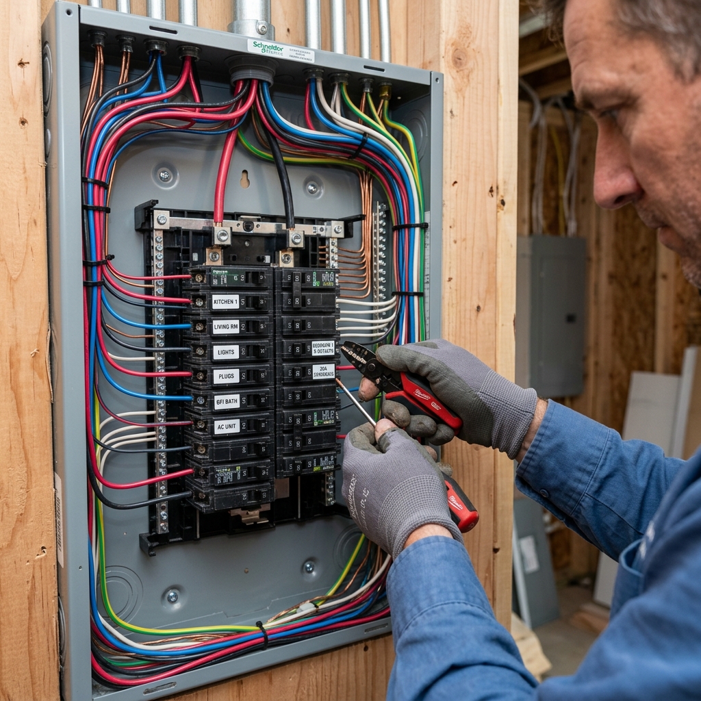 Mise aux normes électrique réalisée