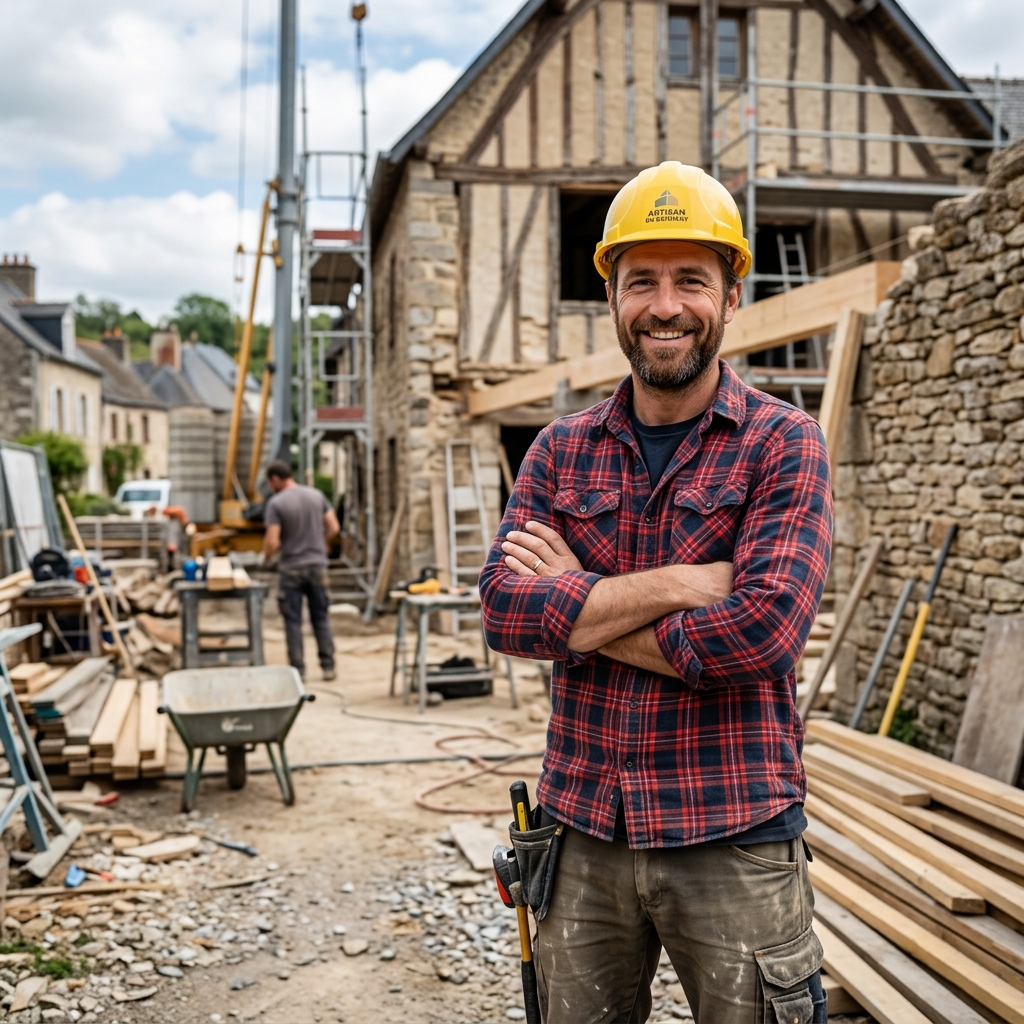 Artisan CBIZA.PRO avec casque